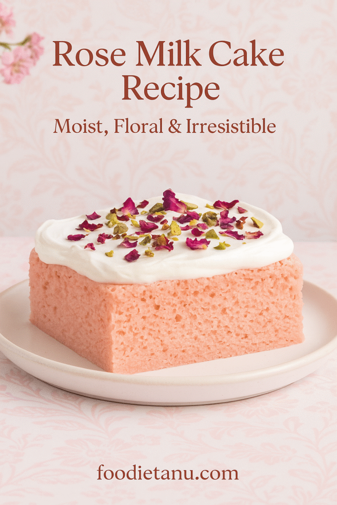 rose milk cake