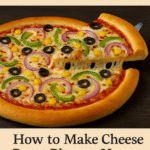 cheese brust pizza