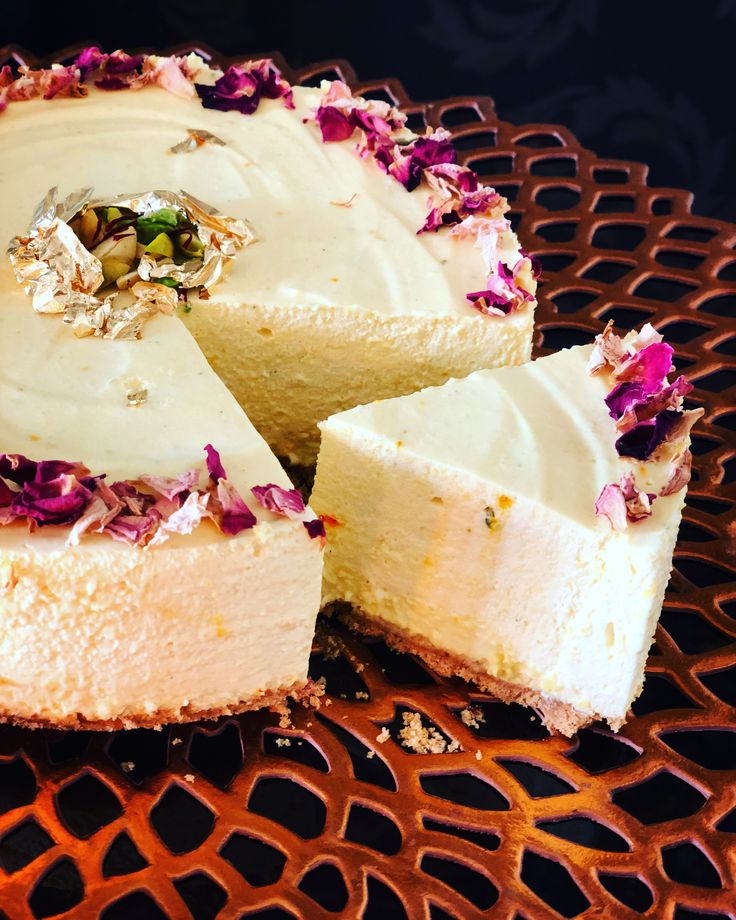 homemade rasmalai cheesecake